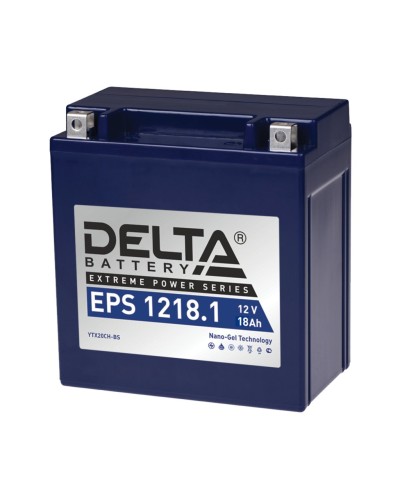 Delta EPS 1218.1. Аккумулятор герметичный свинцово-кислотный стартерный. Delta в Сургуте