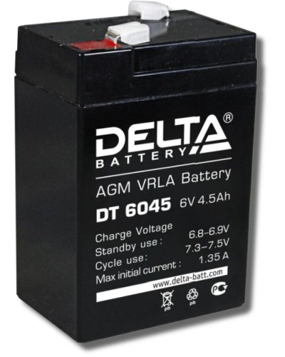 Delta DT 6045. Аккумулятор герметичный свинцово-кислотный. Delta в Сургуте