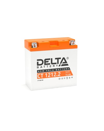 Delta CT 1212.2. Аккумулятор герметичный свинцово-кислотный стартерный. Delta в Сургуте