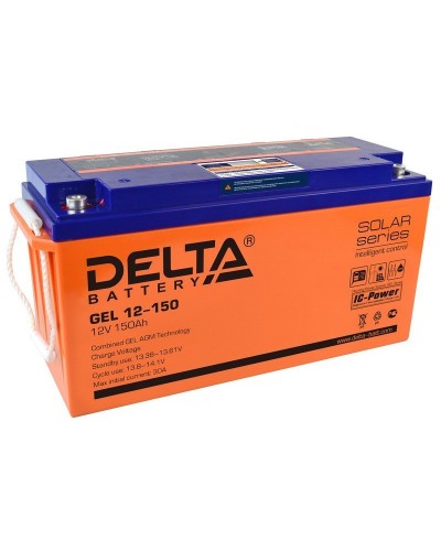 Delta GEL 12-150. Аккумулятор герметичный свинцово-кислотный. Delta в Сургуте