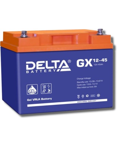 Delta GX 12-45. Аккумулятор герметичный свинцово-кислотный. Delta в Сургуте