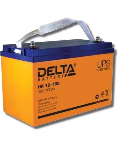 Delta HR 12-100. Аккумулятор герметичный свинцово-кислотный. Delta в Сургуте