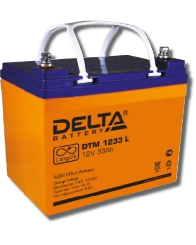 Delta DTM 1233 L. Аккумулятор герметичный свинцово-кислотный. Delta в Сургуте