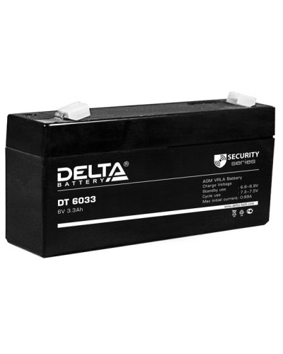 Delta DT 6033 (125мм). Аккумулятор герметичный свинцово-кислотный. Delta в Сургуте