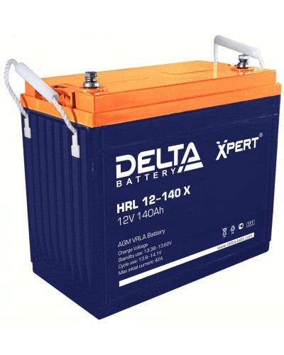 Delta HRL 12-140 X. Аккумулятор герметичный свинцово-кислотный. Delta в Сургуте