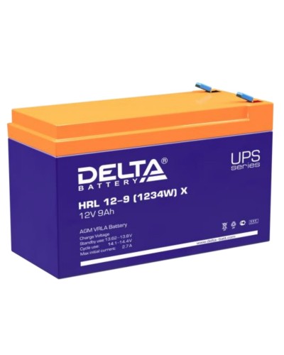 Delta HRL 12-9 X (1234W). Аккумулятор герметичный свинцово-кислотный. Delta в Сургуте