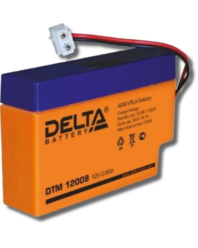 Delta DTM 12008. Аккумулятор герметичный свинцово-кислотный. Delta в Сургуте
