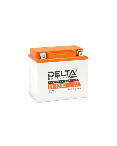 Delta CT 1205. Аккумулятор герметичный свинцово-кислотный стартерный. Delta в Сургуте
