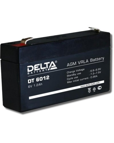 Delta DT 6012. Аккумулятор герметичный свинцово-кислотный. Delta в Сургуте