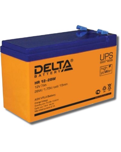 Delta HR 12-28 W. Аккумулятор герметичный свинцово-кислотный. Delta в Сургуте