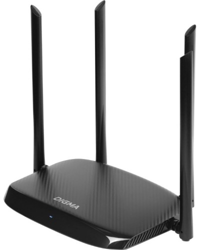 DWR-AC1201 AC1200 10/100BASE-TX черный. Роутер беспроводной. Digma в Сургуте