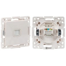 Стокгольм Механизм Розетки RJ-45 1-местной (EYK01-035-10). Механизм Розетки RJ-45 1-местной. EKF