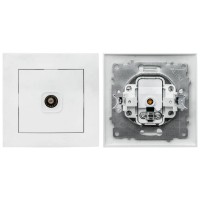 Валенсия розетка тв 1-местная 75Ом (EWA00-027-10). Розетка тв 1-местная 75Ом. EKF