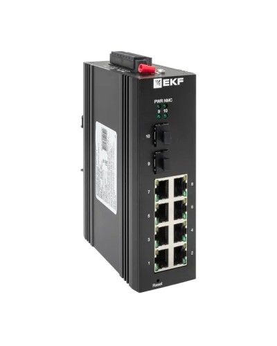 TSX-ML2-2GX/SFP-8GT. Промышленный управляемый коммутатор. EKF в Сургуте