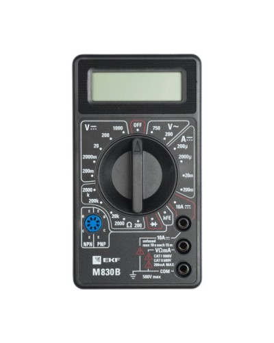 Мультиметр цифровой M830B Master (In-180701-bm830B). Мультиметр цифровой. EKF в Сургуте