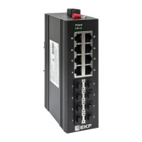 TSX-U-8GX/SFP-8GT. Промышленный неуправляемый коммутатор. EKF