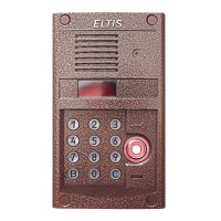 DP400-TD22 (медь). Блок вызова домофона. ELTIS