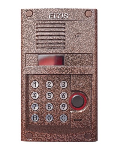 DP400-RD24 (медь). Блок вызова домофона. ELTIS в Сургуте