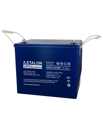 A.ETALON AHRX 12-630W (140). Аккумулятор герметичный свинцово-кислотный. ETALON в Сургуте