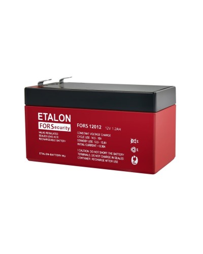 ETALON FORS 12012. Аккумулятор герметичный свинцово-кислотный. ETALON в Сургуте
