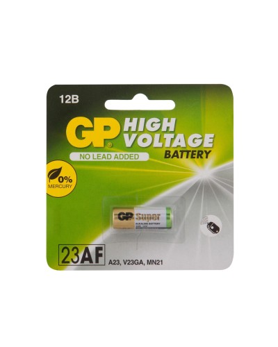 GP 23AF (GP 23AFRA-2F1), БЛИСТЕР. Высоковольтная батарейка 12В. GP Batteries в Сургуте