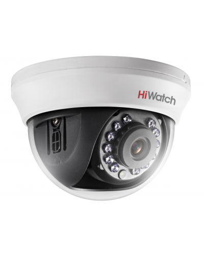 DS-T591(C) (2.8 mm). Бюджетная видеокамера мультиформатная купольная. HiWatch в Сургуте