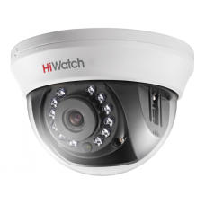 DS-T201(B) (2.8мм). Бюджетная видеокамера мультиформатная купольная. HiWatch