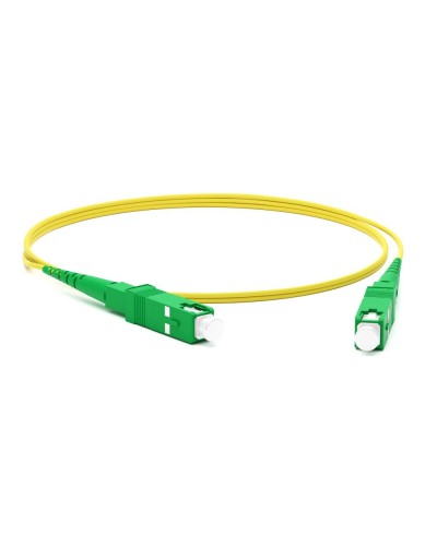 FC-D2-9-FC/UR-SC/UR-H-20M-LSZH-YL. Патч-корд волоконно-оптический одномодовый. Hyperline в Сургуте