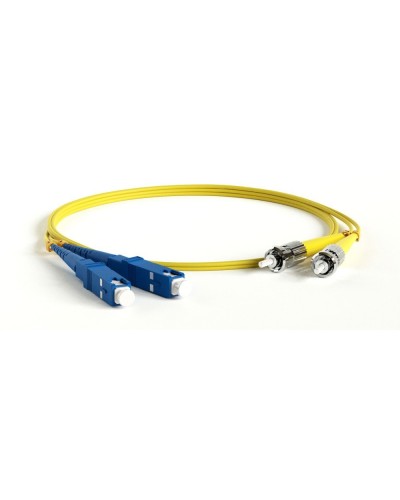 FC-D2-9A1-SC/UR-ST/UR-H-1M-LSZH-WH. Патч-корд волоконно-оптический ST-SC. Hyperline в Сургуте