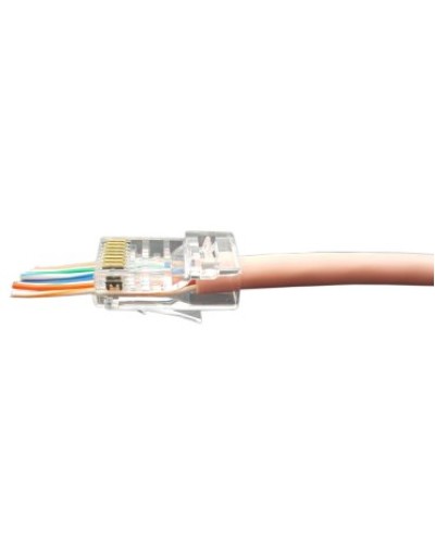 PLEZ-8P8C-U-C5-100 (100 шт). Разъем RJ-45. Hyperline в Сургуте