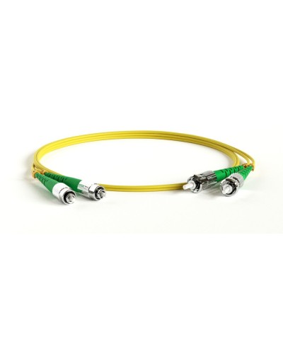 FC-D2-9-FC/AR-ST/AR-H-1M-LSZH-YL. Патч-корд волоконно-оптический ST-FC. Hyperline в Сургуте