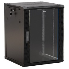 TWB-2745-GP-RAL9004. Шкаф телекоммуникационный 19 настенный 27U. Hyperline