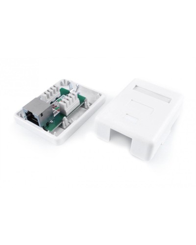 SB1-1-8P8C-C6-SH-WH. Розетка RJ-45. Hyperline в Сургуте