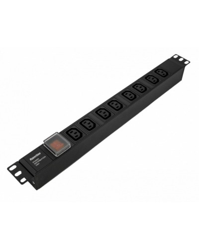 SHE19-8IEC-S-IEC. Блок розеток 19. Hyperline в Сургуте
