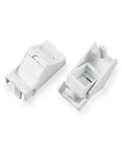 SIP2A-1K-M45-22.5. Вставка угловая 45x22.5 (аналог Mosaic) для 1 модуля формата Keystone Jack. Hyperline в Сургуте