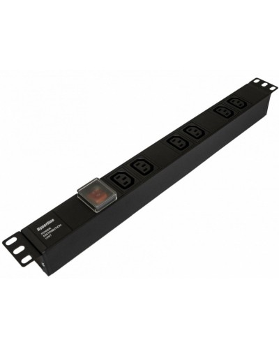 SHE19-6IEC-S-IEC. Блок розеток 19. Hyperline в Сургуте