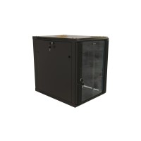 TWB-2768-GP-RAL9004. Шкаф телекоммуникационный 19 настенный 27U. Hyperline