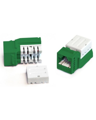 KJNE-8P8C-C5e-90-GN. Вставка Keystone Jack RJ-45. Hyperline в Сургуте