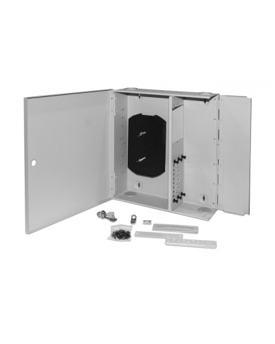 FO-WBX-6xSLT-W140H42-48UN-GY. Кросс оптический настенный. Hyperline в Сургуте