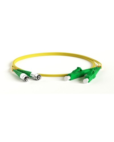 FC-D2-9-FC/AR-LC/AR-H-1M-LSZH-YL. Патч-корд волоконно-оптический FC-LC. Hyperline в Сургуте