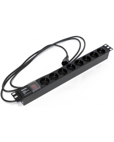 SHE19-8SH-S-2.5IEC. Блок розеток 19. Hyperline в Сургуте