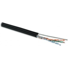 UUTP4-C5E-S24-SW-OUT-PE-BK-500. Кабель «витая пара» (LAN) для структурированных систем связи. Hyperline