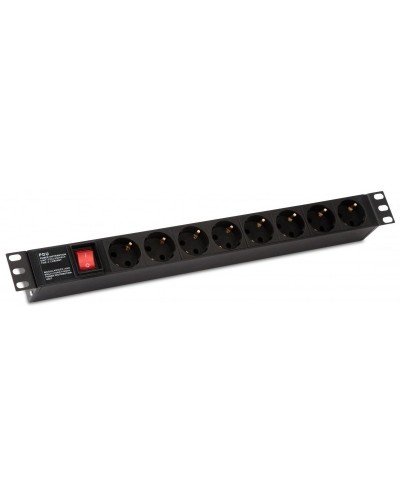 SHE19-8SH-S-IEC. Блок розеток 19. Hyperline в Сургуте