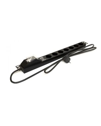 SHE19-7SH-BF-2.5EU. Блок розеток 19. Hyperline в Сургуте