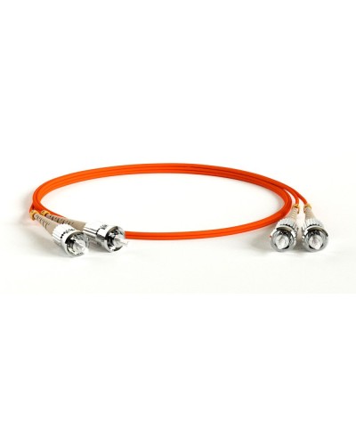 FC-D2-50-ST/PR-ST/PR-H-1M-LSZH-OR. Патч-корд волоконно-оптический многомодовый. Hyperline в Сургуте