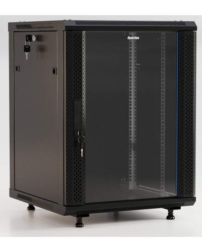 TWB-FC-1845-GP-RAL9004. Шкаф телекоммуникационный 19 настенный 18U. Hyperline в Сургуте