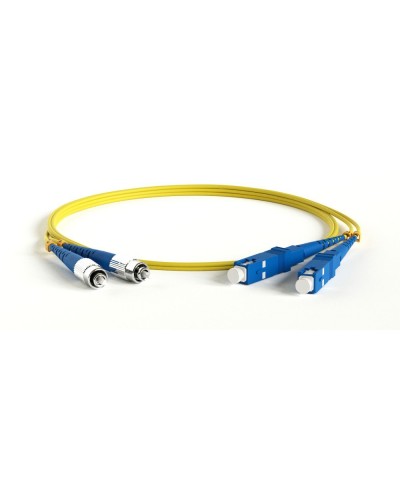 FC-D2-9-FC/UR-SC/UR-H-2M-LSZH-YL. Патч-корд волоконно-оптический SC-FC. Hyperline в Сургуте