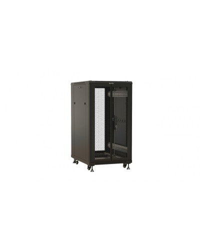 TTBR-1866-DD-RAL9004. Шкаф телекоммуникационный 19 напольный 18U. Hyperline в Сургуте
