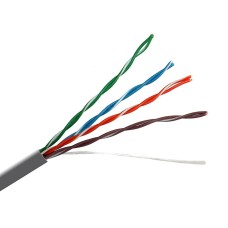 UUTP4-C5E-S24-OUT-PE-BK-100. Кабель «витая пара» (LAN) для структурированных систем связи. Hyperline