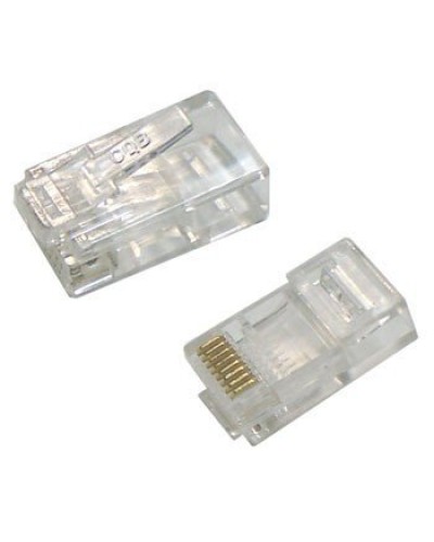 PLUG-8P8C-U-C5-100 (100 шт). Разъем RJ-45. Hyperline в Сургуте